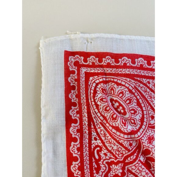 Vintage Yves Saint Laurent 18" Handkerchief Scarf YSL Floral Neckerchief Bandana - Picture 12 of 13